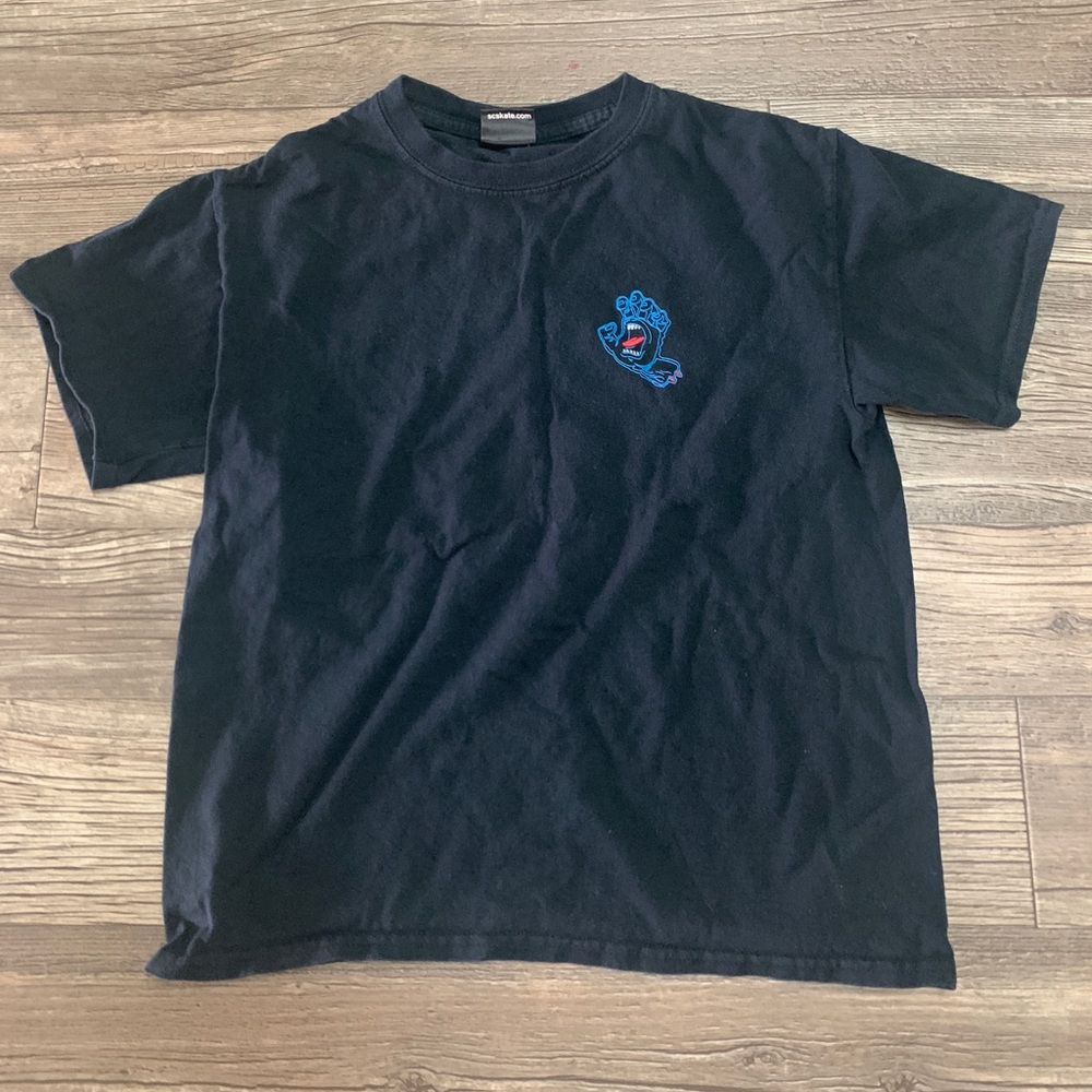 Santa Cruz Skateboard shirt boys size 10
